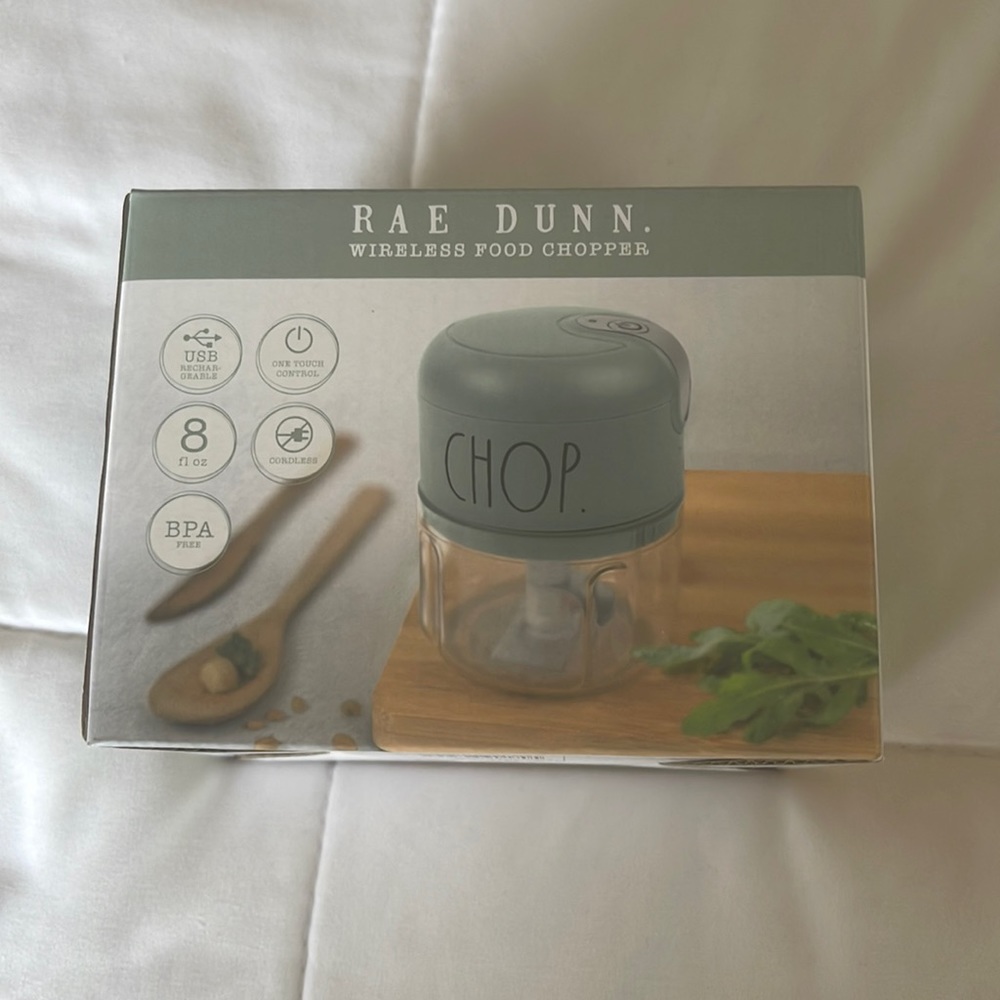 Rae Dunn Wireless Mini Food Chopper